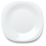 product_image_name-Bormioli Roco-Lot De 6 Assiettes Opal à Dessert Parma Plato Postre - 20 Cm - Blanc + 2 Cuillères à Dessert Offertes-2