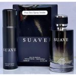 World fragrance Suave + 1 Déodorant GRATUIT à l'intérieur du parfum 100ml très bonne teneur 48H hommes. Bon sillage 