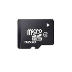 Carte Mémoire Micro SD - 32Go - Noir