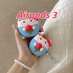product_image_name-Inobrands-For Apple pod 3 Case Cover Cartoon Flowers Rabbit Soft Silicone Earphone Case Casing-4