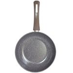 product_image_name-Generic-Cuisinière De Table 4 Feux Avec Couvercle Strié En Inox + Poêle 24 Cm + Briquet Allume Gaz - Blanc-5