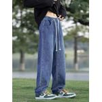 product_image_name-Fashion-Jean droit décontracté et à la mode pour hommes - bleu-1