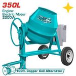 TOTAL Bétonnière électrique