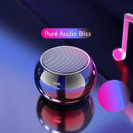 Generic Haut-parleur Bluetooth mini portable sans fil avec éclairage irisé