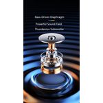 Generic Haut-parleur Bluetooth mini portable sans fil avec éclairage irisé - image 5