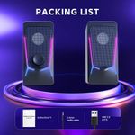 product_image_name-Generic-Enceintes d'ordinateur 2.0 avec caisson de basses, basses puissantes-2