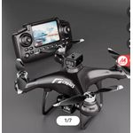 Generic Drone E55 brushless avec télécommande écran HD double caméra - image 5