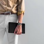 product_image_name-Samsung-Galaxy A56 5G - 6.7" - RAM 8Go - ROM 128Go - 5000mAh - Awesome Graphite + Bracelet Connecté Green Lion Noir Offert (Fit Track, étanche, Multisports avec suivi d'activité, 5 jours d'autonomie en veille)-4