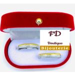 Inox Bague alliance en acier inoxydable