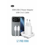 CHARGEUR RAPIDE 50W USB-C + CÂBLE USB-C
