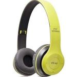 Generic Casque Sans Fil Bluetooth P47 Pliable - vert