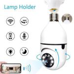 Generic Ampoule Caméra de Sécurité Wi-Fi Sans Fil - image 3