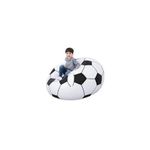 Bestway Pouf Gonflable Ballon de Football – Fauteuil Confortable pour Enfants