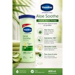 Vaseline Intensive Care Aloe Soothe – Lait Corps Hydratant 400 ml
