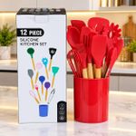 Ensemble d'ustensiles de cuisine en silicone