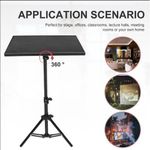 product_image_name-Generic-Trépied pour projecteur, Support pour ordinateur portable, Support de caméra réglable-5