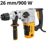 DINGQI Marteau Perforateur Burineur Professionnel 900W - Capacité de Perçage 26mm - Système SDS-Plus - 3 Fonctions (Perçage, Perforation, Burinage) - Idéal pour Béton, Pierre et Maçonnerie