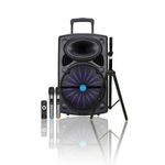 BAFFLE Enceinte D-12 Haut Parleur Bluetooth Original +2 Micros + Pieds