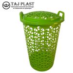 tajplast Panier à linge Flora - Vert - image 2