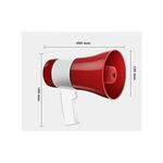 product_image_name-Generic-Mégaphone Portable Bluetooth, Enregistrement, USB, Carte Mémoire Avec Batterie Rechargeable-5