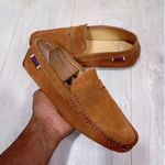 PREMIUM  Baladeuse Homme En Cuir- Marron