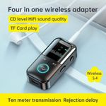 Generic Adaptateur Bluetooth 5.4, adaptateur audio Bluetooth AUX avec écran d'affichage - image 4