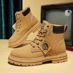 product_image_name-Fashion-Chaussures en cuir moto homme montantes, bottes décontractées et confortables à lacets-5