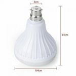 product_image_name-Generic-Haut-parleur De Musique Ampoule Bluetooth 2 En 1 - Lumières De Haut-parleur LED-4