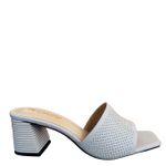 Roccoco Sandales à Talon pour Femme - Gris - image 3