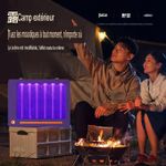 product_image_name-Generic-Lampe anti-moustiques électrique, destructrice d'insectes, piège à mouches et lampe LED tueuse de mouches pour restaurants, maison, bureau, chambre - Lampe de nuit rechargeable-3