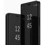 Étui A Rabat Compatible Pour Samsung Galaxy A16 - Noir