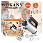 Sokani Batteur Électrique Multifonction Sokany SK-02017