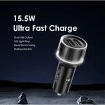Oraimo - Chargeur De Voiture 15,5 W + 3 Câbles- noir - image 2