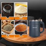 HALEY Moulin à Café Électrique – 500 W – Capacité 50 g – Noir - image 4