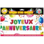 Generic Kit de ballon de foil en aluminium ( joyeux anniversaire )