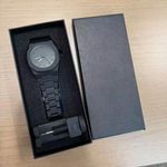 Generic Montre Homme Noir Mat – Cadran Minimaliste Silicone - image 2