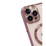 Generic Coque Femme IPhone 11 Pro Max - MagSafe Transparent Rose - image 3