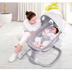 product_image_name-Fashion Choice-Transat électrique 3 en 1 pour bébé, Chaise à Bascule lit et moustiquaire-3