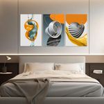 product_image_name-Generic-3pcs Peinture sur toile, tableau décoratif abstrait pour salon-1