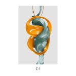 product_image_name-Generic-3pcs Peinture sur toile, tableau décoratif abstrait pour salon-5