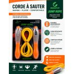 Corde à sauter avec compteur mécanique 