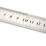 Generic Super règle en acier 30 cm/10 inch graduation mm - image 3