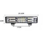 product_image_name-Generic-Barre lumineuse LED tout-terrain de 30 cm - Lumière de travail stroboscopique très lumineuse-5