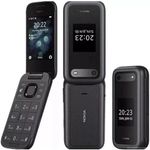 product_image_name-Mobil-Nokia-2660 Flip 2.8'' 1450 mAh GSM Radio FM Double / Double SIM - Lampe torche - Noir-1