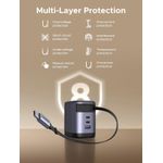Ugreen Chargeur Nexode 100W avec câble USB-C rétractable 100W - image 6