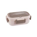 Generic  Boîte à déjeuner Lunch Box avec compartiments, couverts et fermeture hermétique - image 4