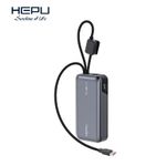 product_image_name-Generic-Power Bank HEPU HP-A05 – Mini Batterie 10 000 mAh 22.5W avec Câbles Intégrés-1