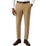 Pantalon Habillé Homme - Coupe Slim - kaki Classique - Tissu Confortable