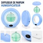 Article  Diffuseur de Parfum et Humidificateur d’Air USB avec Brume Réglable, Affichage Numérique et Design Compact   – multicolore - image 2