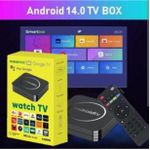 Generic Android TV box 14.0 de résolution 4k compatible à Google TV